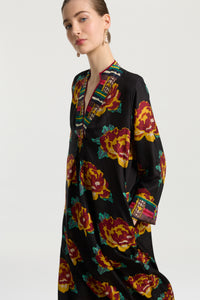 RECO PRIX : 159 // Radha Kaftan Tamale Peony Black