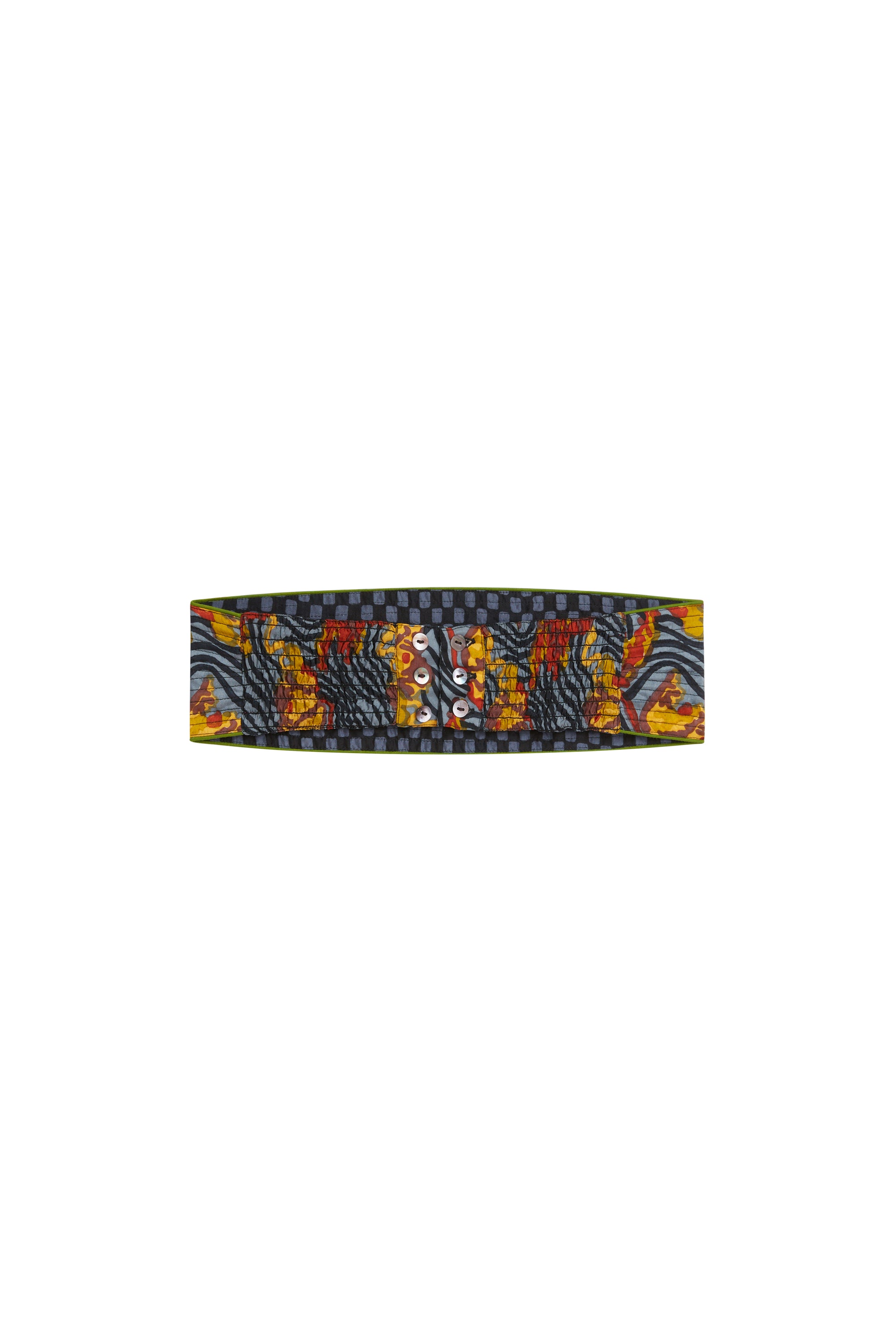 RECO PRIX : 29,4 // Reversible Teena Belt Ewe Tulip Grey Blue