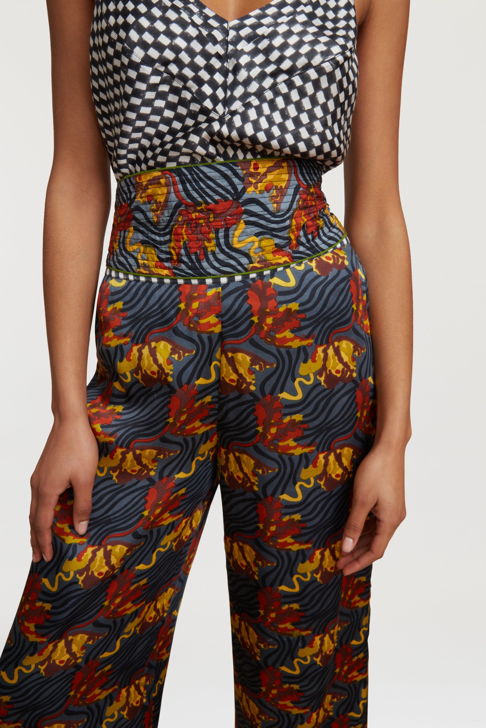 RECO PRIX : 29,4 // Reversible Teena Belt Ewe Tulip Grey Blue