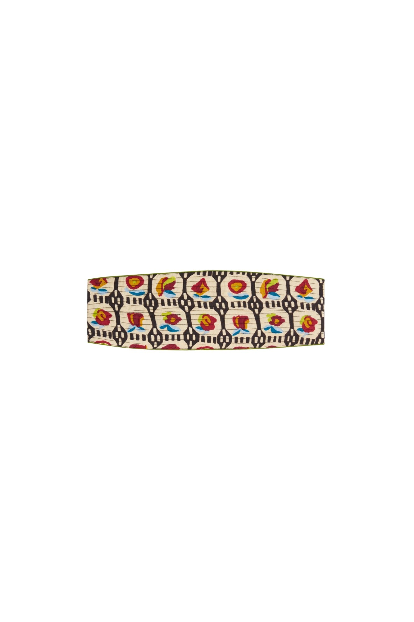 RECO PRIX : 29,4 // Reversible Teena Belt Kumasi Flower Ivory