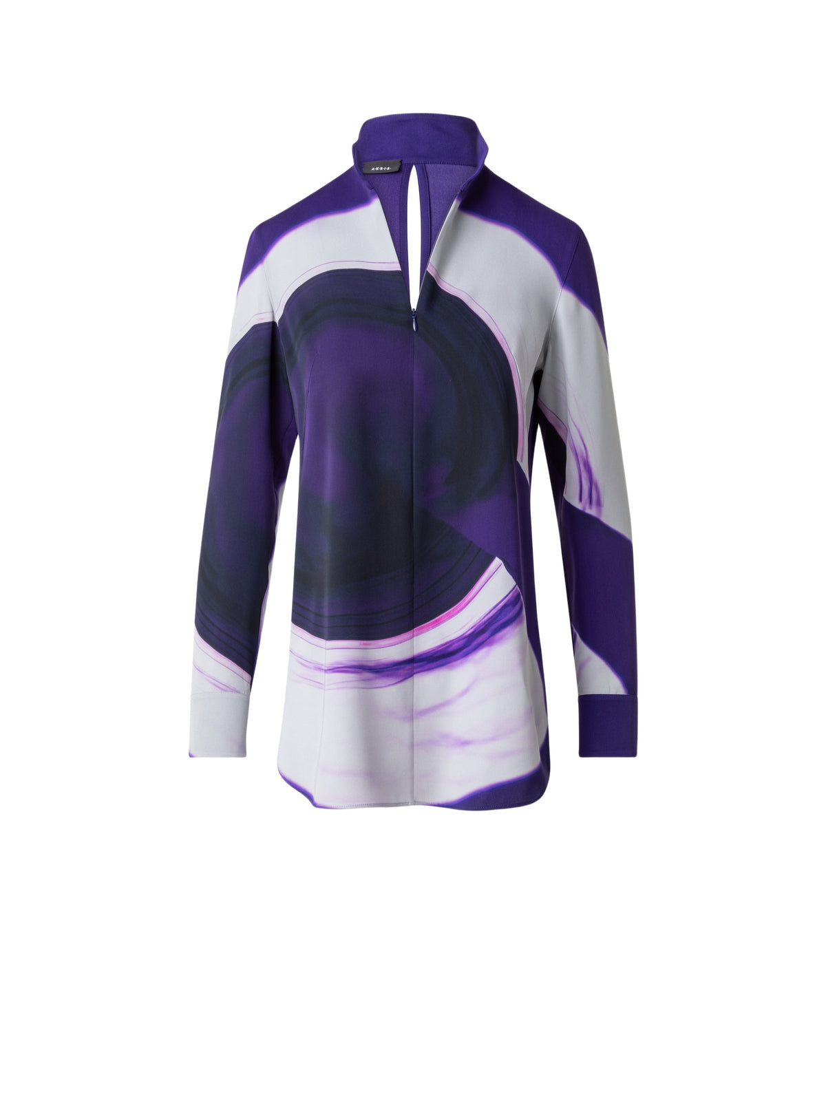 PURPLE-GREIGE BLOUSE