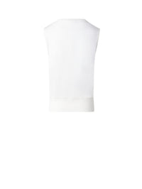 ECRU-DENIM KNIT