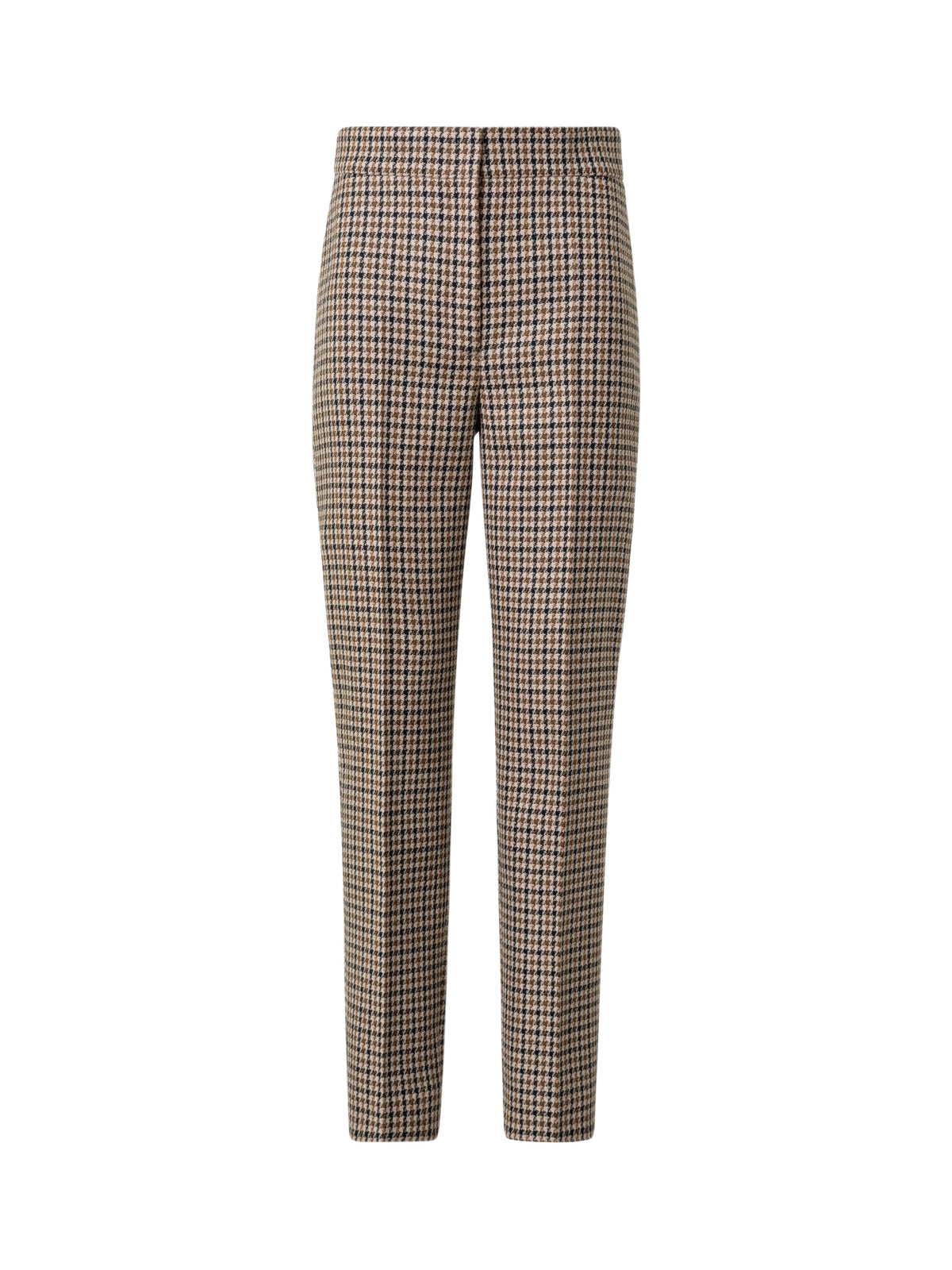 BEIGE-COGNAC-BLACK TROUSERS