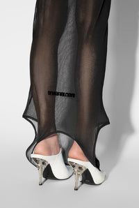 Robe multi porté JPG x Shayne Oliver en tulle - Black & Black