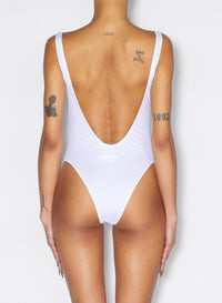 Maillot une pièce imprimé - White & Black