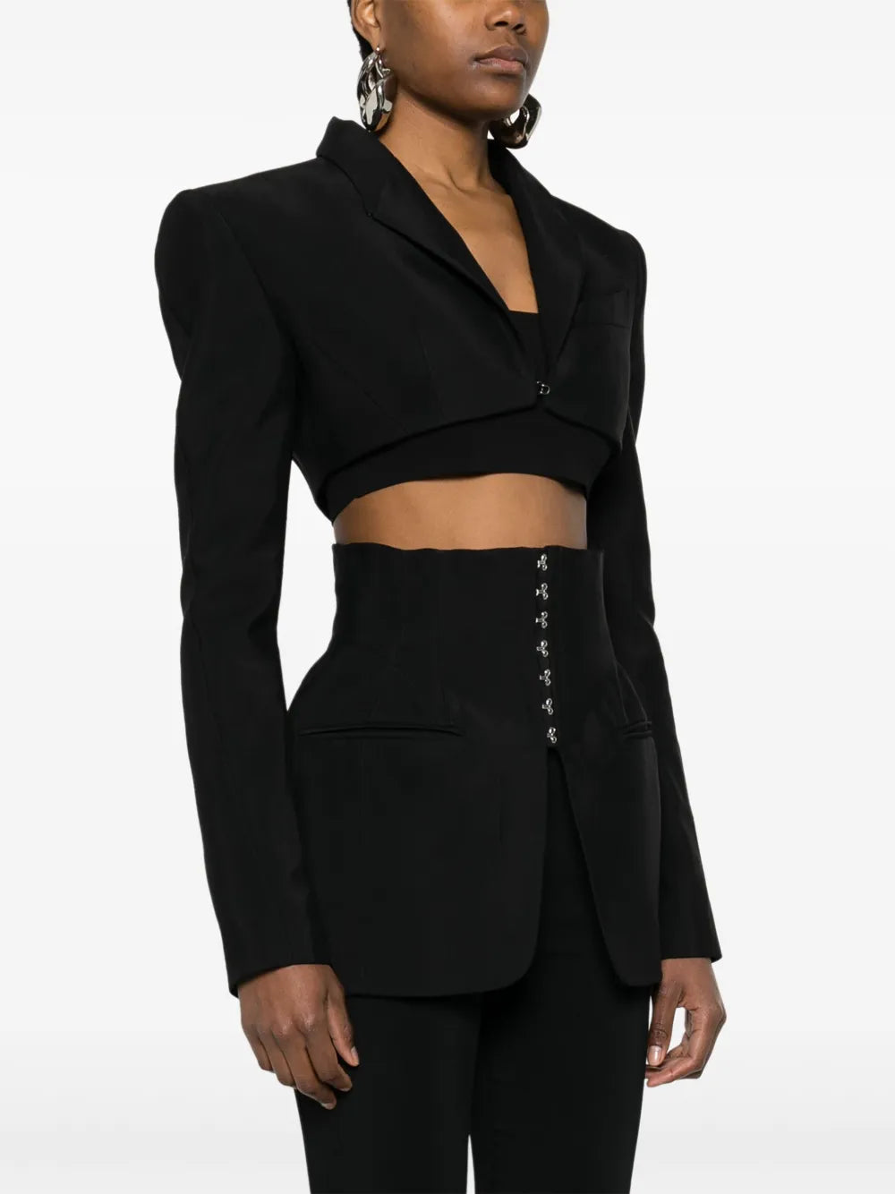 FLOATING WAIST CORSET JACKET