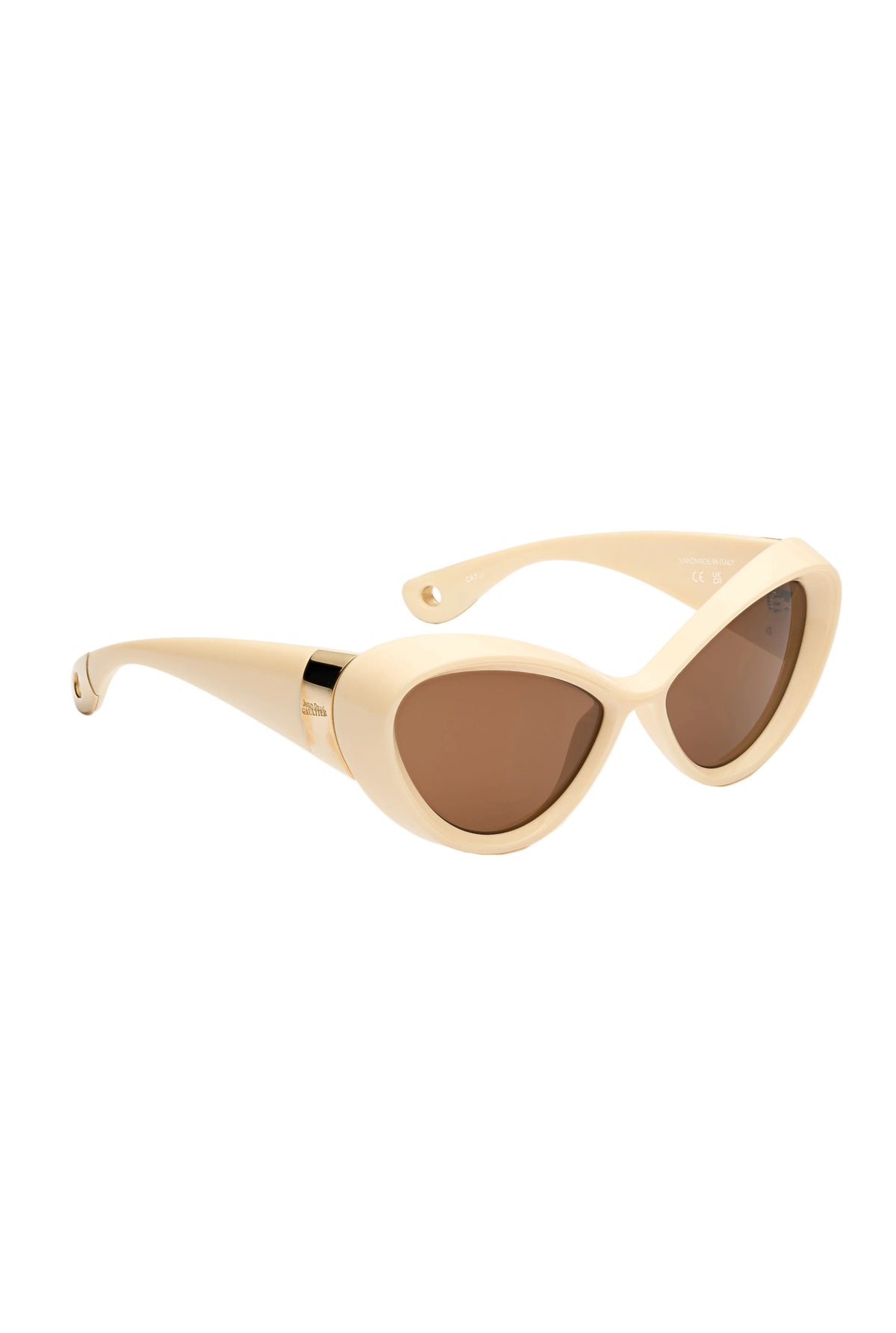 Lunettes de soleil Parisian Cat - Ecru