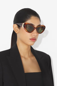 Les Lunettes Parisian Cat Marron - Brownecaille