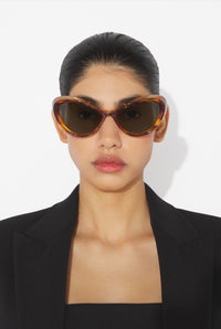 Les Lunettes Parisian Cat Marron - Brownecaille