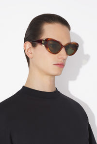Les Lunettes Parisian Cat Marron - Brownecaille