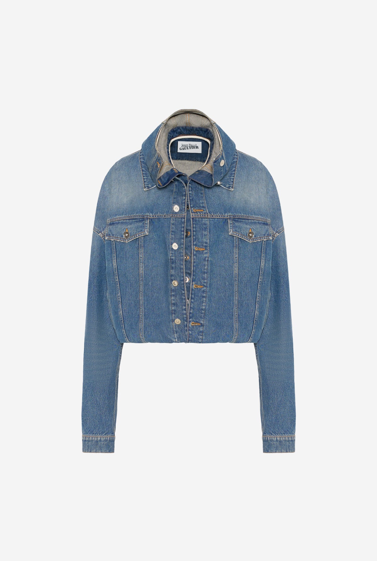 La Double Veste En Denim - Vintageblue