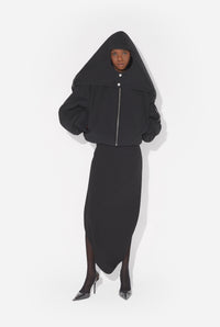 Le Bomber À Capuche - Black
