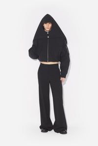 Le Bomber À Capuche - Black