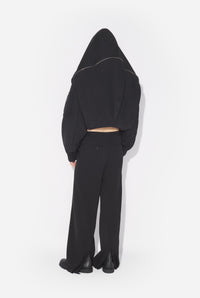 Le Bomber À Capuche - Black