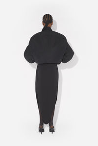 Le Bomber À Capuche - Black