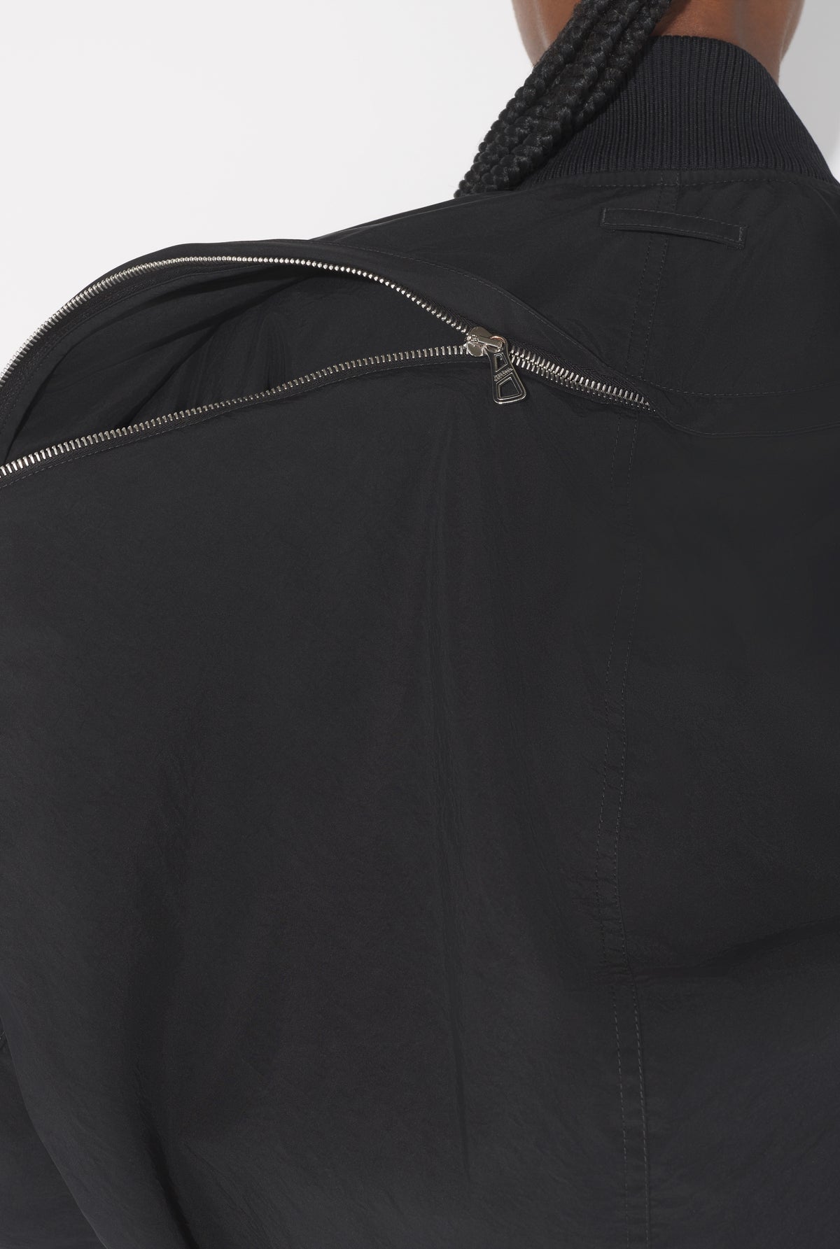 Le Bomber À Capuche - Black