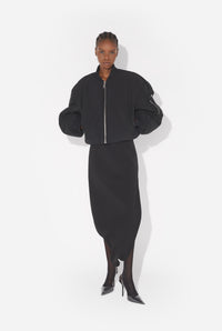 Le Bomber À Capuche - Black