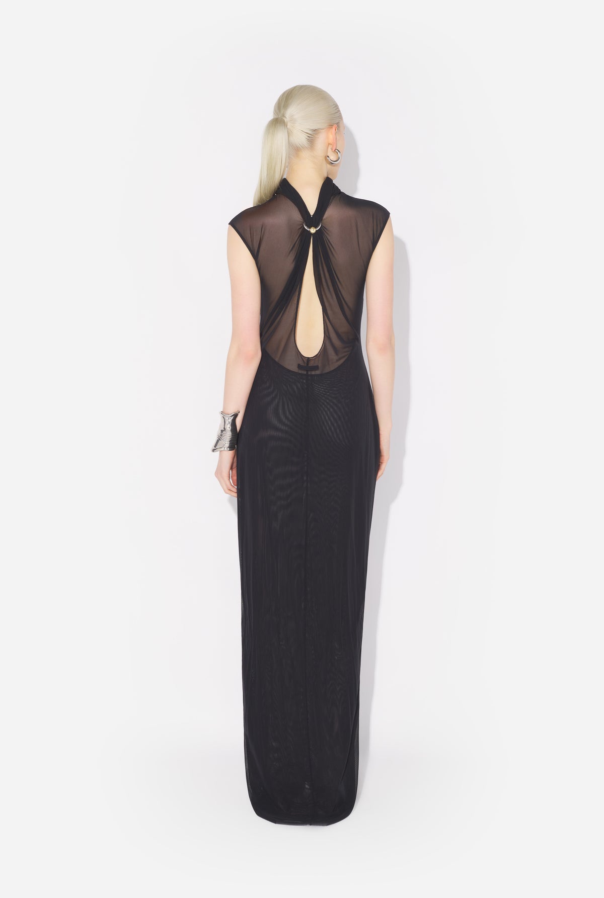 La Robe Longue Sequins - Black