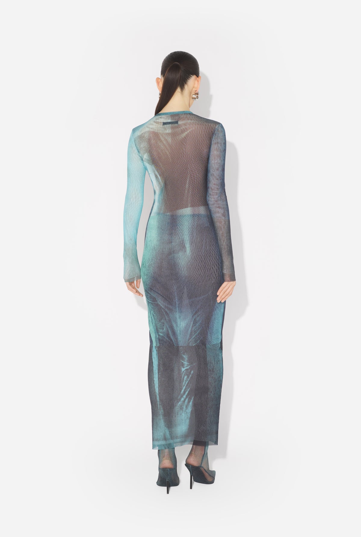 La Robe Longue Water - Indigo & Vintageblue