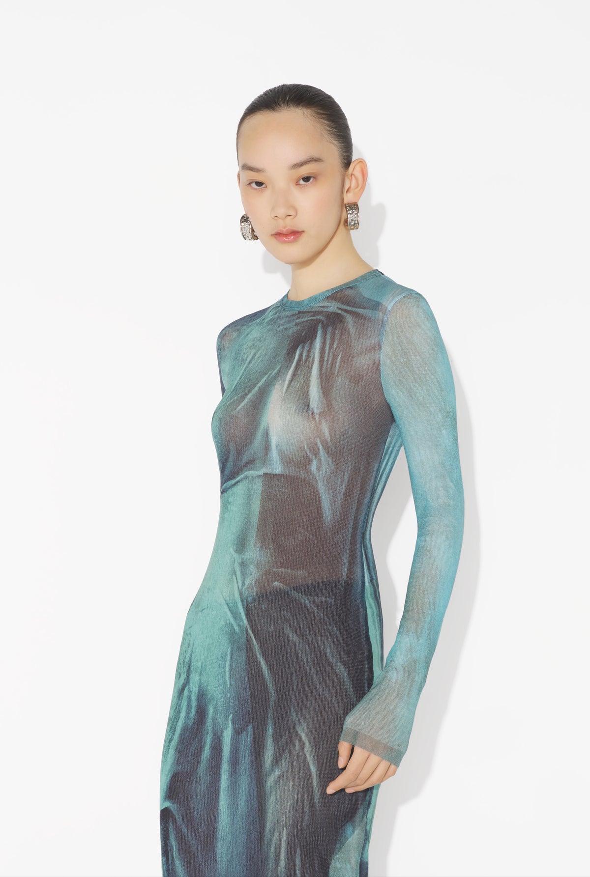 La Robe Longue Water - Indigo & Vintageblue