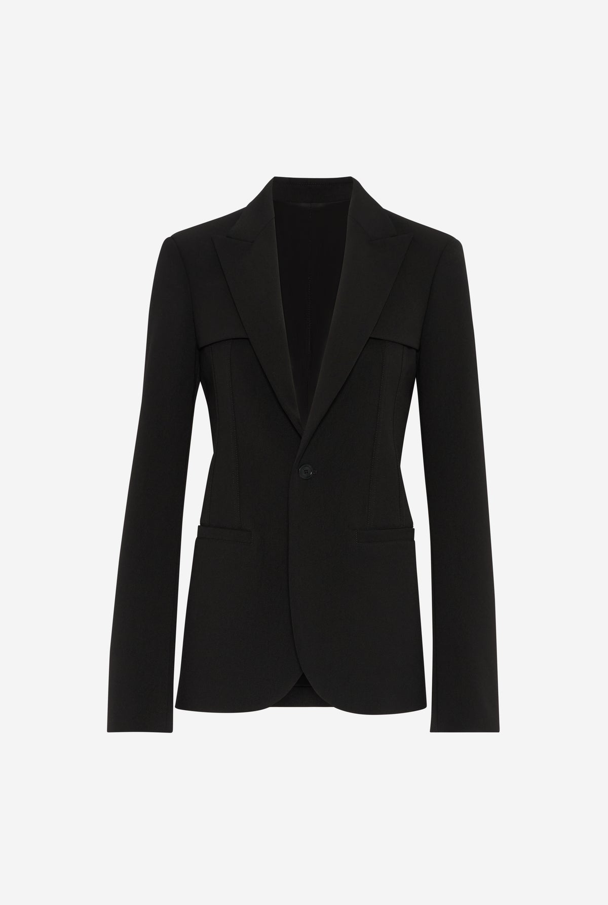 Panels Tailoring Jacket - Black