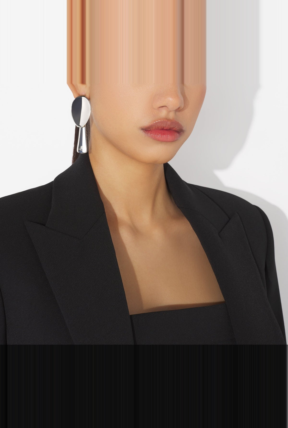 Mono boucle d'oreille Cuillère - Silver