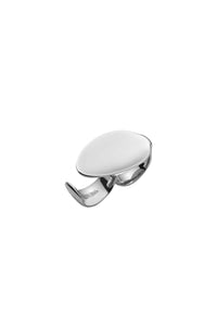 Bague Cutlery en laiton - Silver