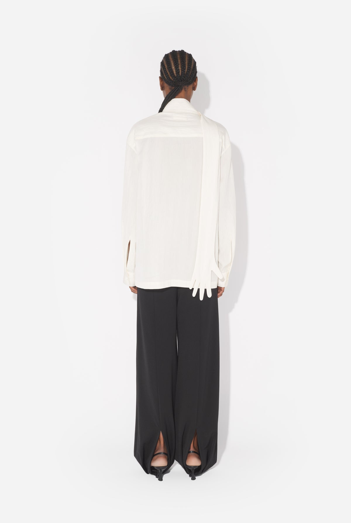 La Blouse Gantée - Ecru