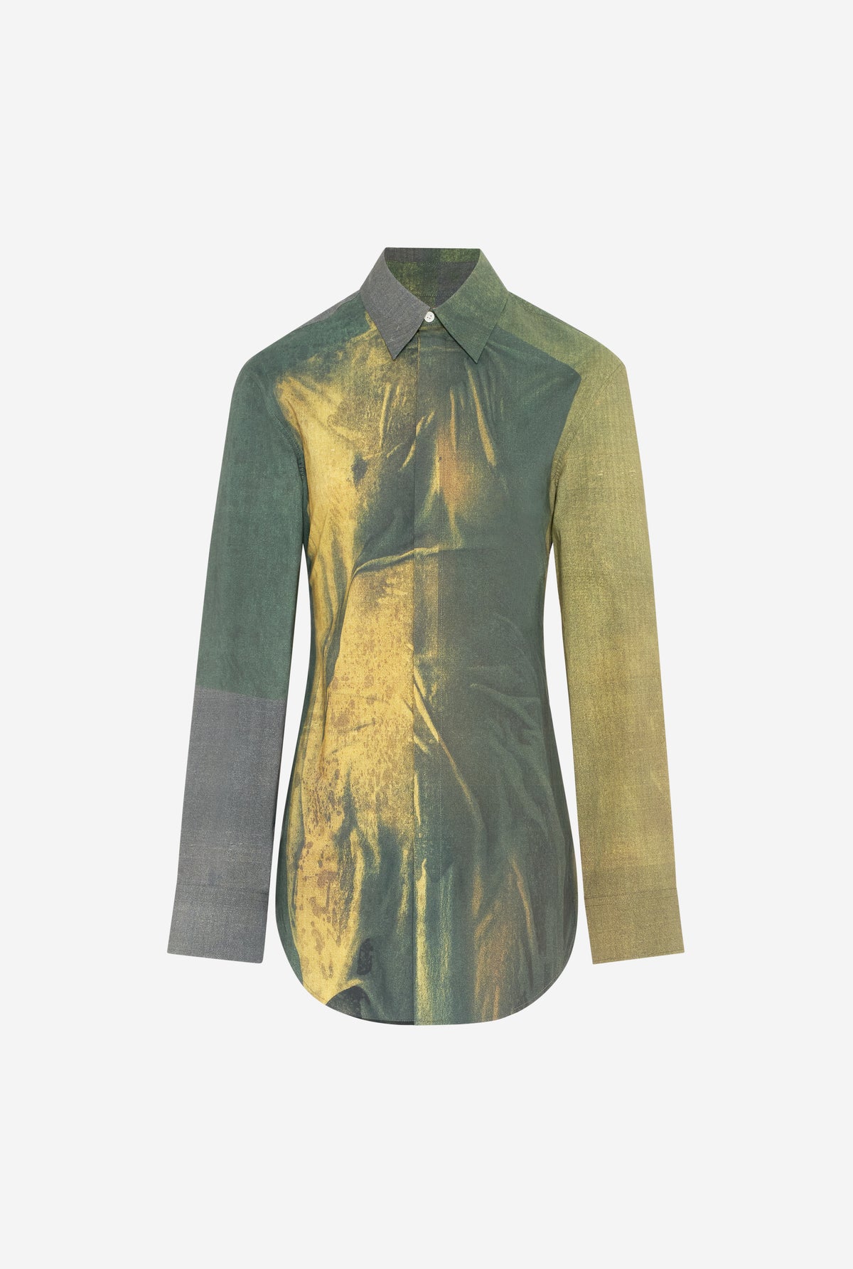 La Chemise Acid Water - Seafoam & Mustard