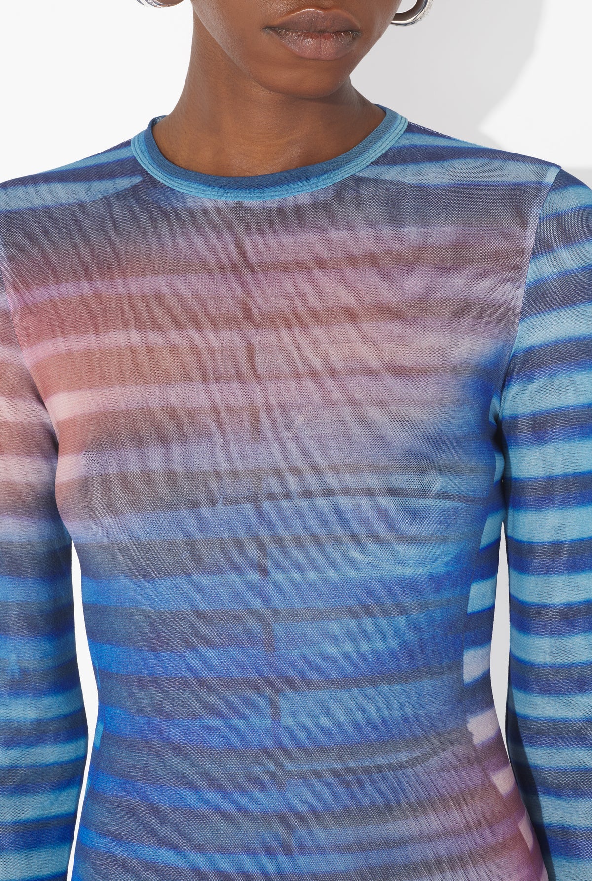 Le Top Air - Lightblue & Blue & Peach