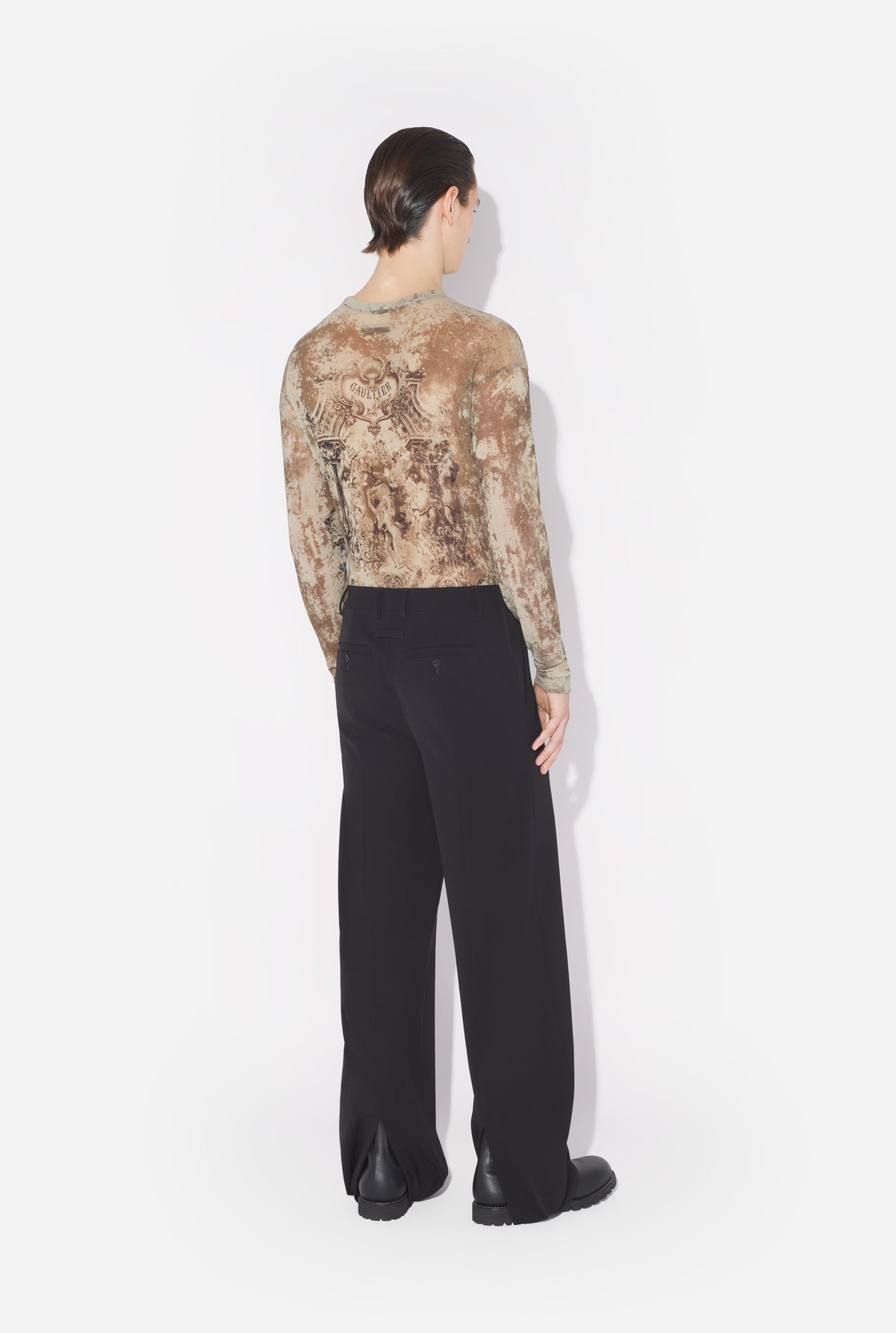 Le Pantalon Tailleur Fuseau Noir - Black