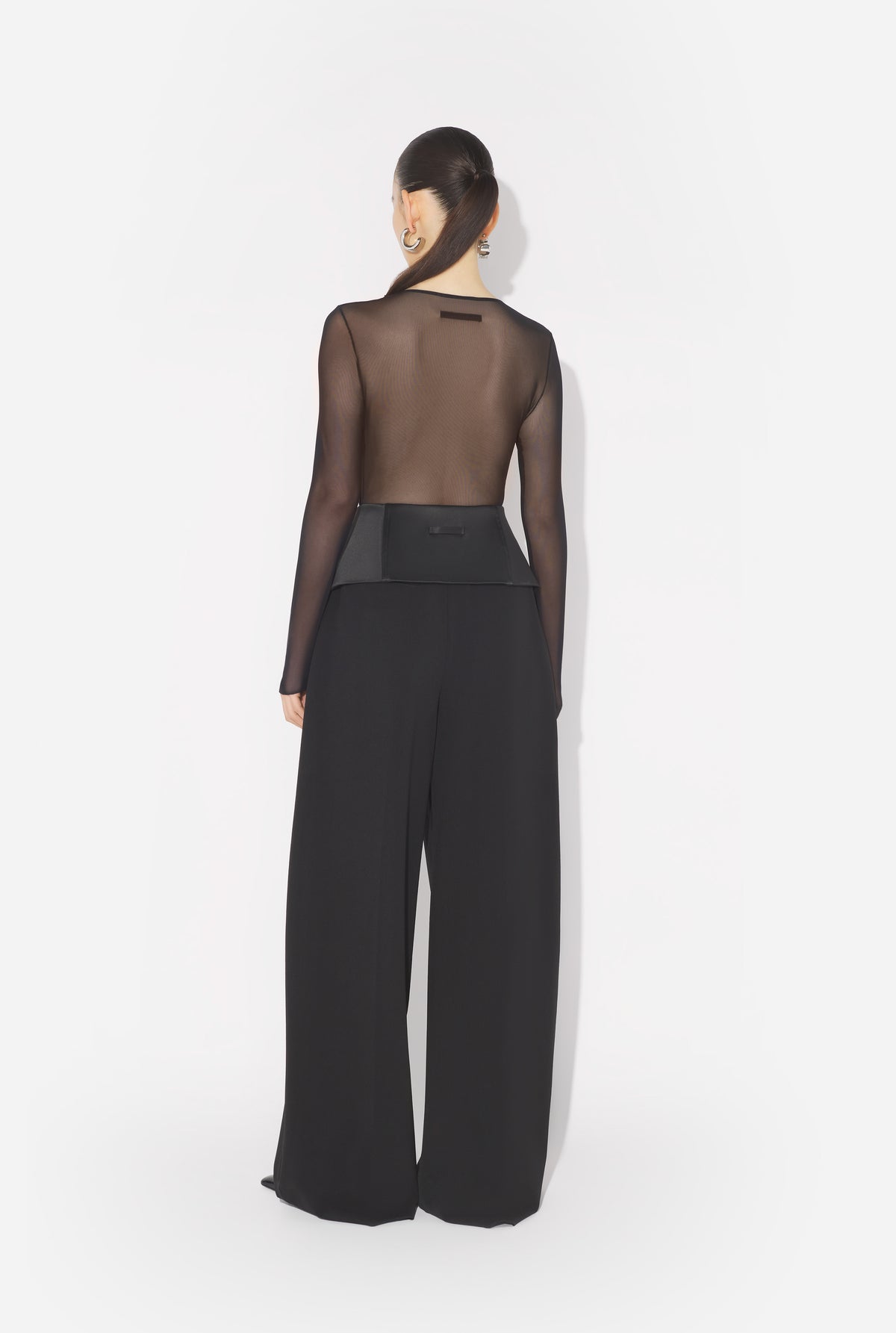Le Pantalon Tailleur Body - Black