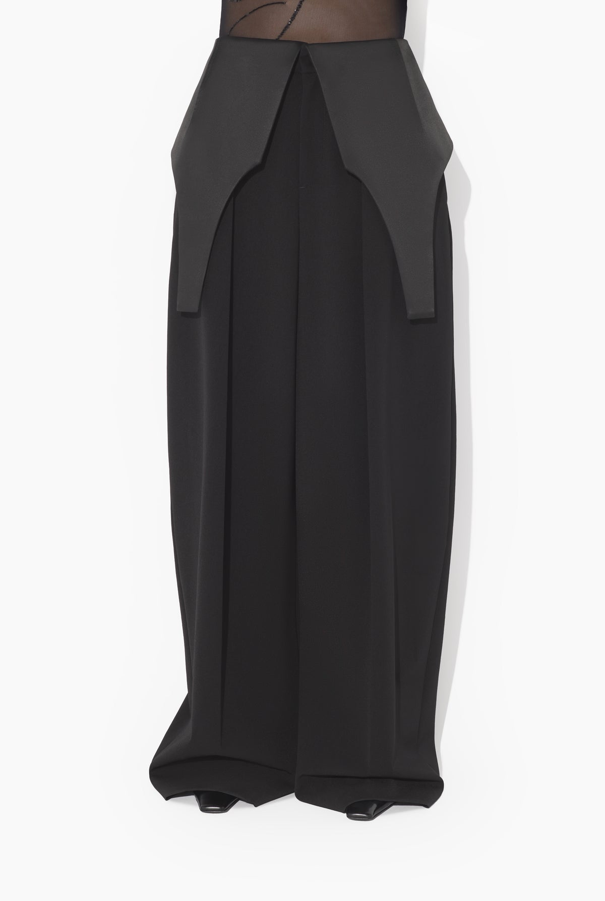 Le Pantalon Tailleur Body - Black