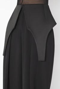 Le Pantalon Tailleur Body - Black