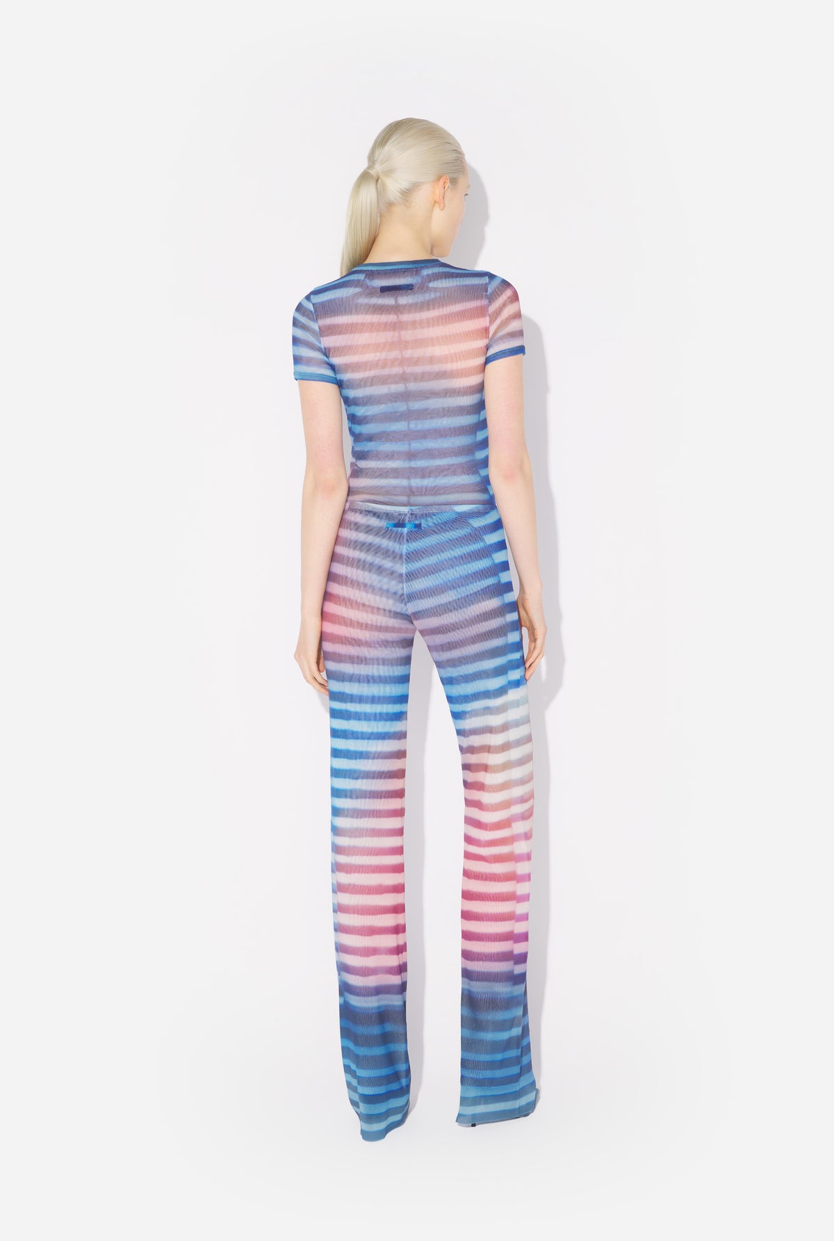 Le Pantalon Air - Lightblue & Blue & Peach