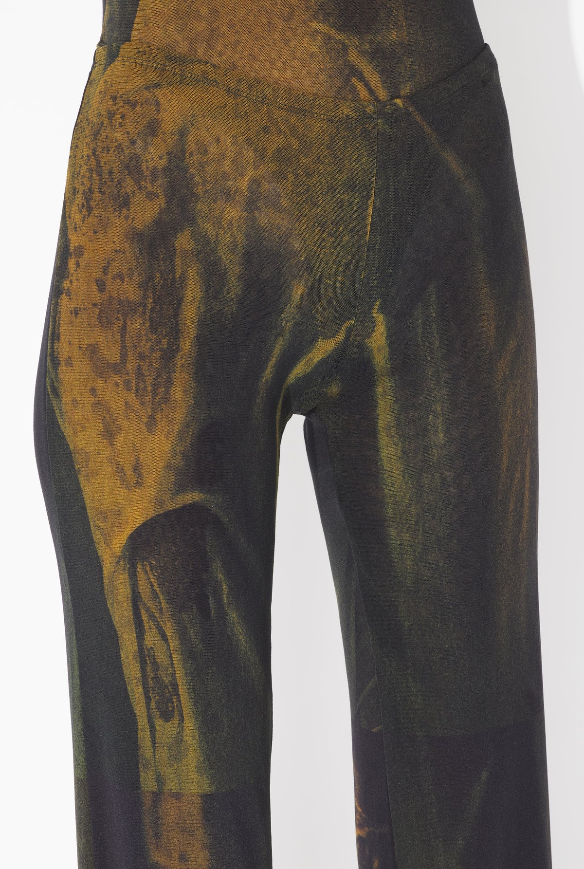 Le Pantalon Acid Water - Seafoam & Mustard