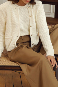 Cardigan Le Francisco - Blanc