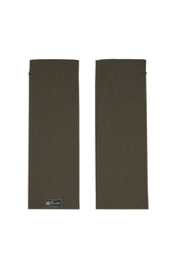 Floating Legs tailored wool leg warmers - Khaki