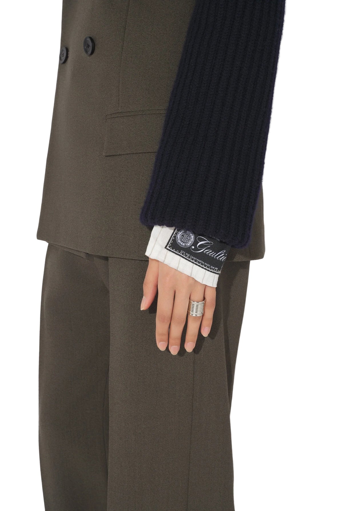 Brass Pull Tab Can Ring - Silver