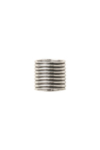 Brass Pull Tab Can Ring - Silver