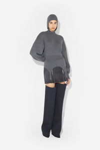 Le Pull Porte-Jarretelles - Middlegrey
