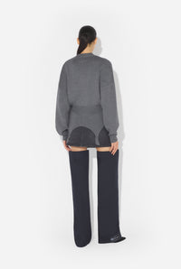 Le Pull Porte-Jarretelles - Middlegrey