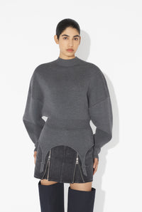 Le Pull Porte-Jarretelles - Middlegrey