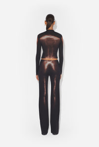 Le Top Court Body Dust Bronze - Black & Brown