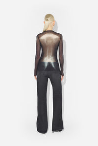 Le Top Body Dust Argenté - Black & Silver