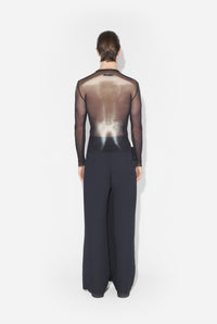 Le Top Body Dust Argenté - Black & Silver