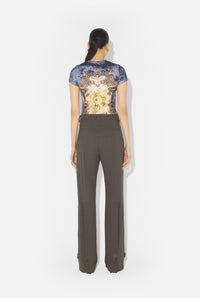 Le Pantalon À Boutonnières - Khaki