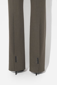 Le Pantalon À Boutonnières - Khaki