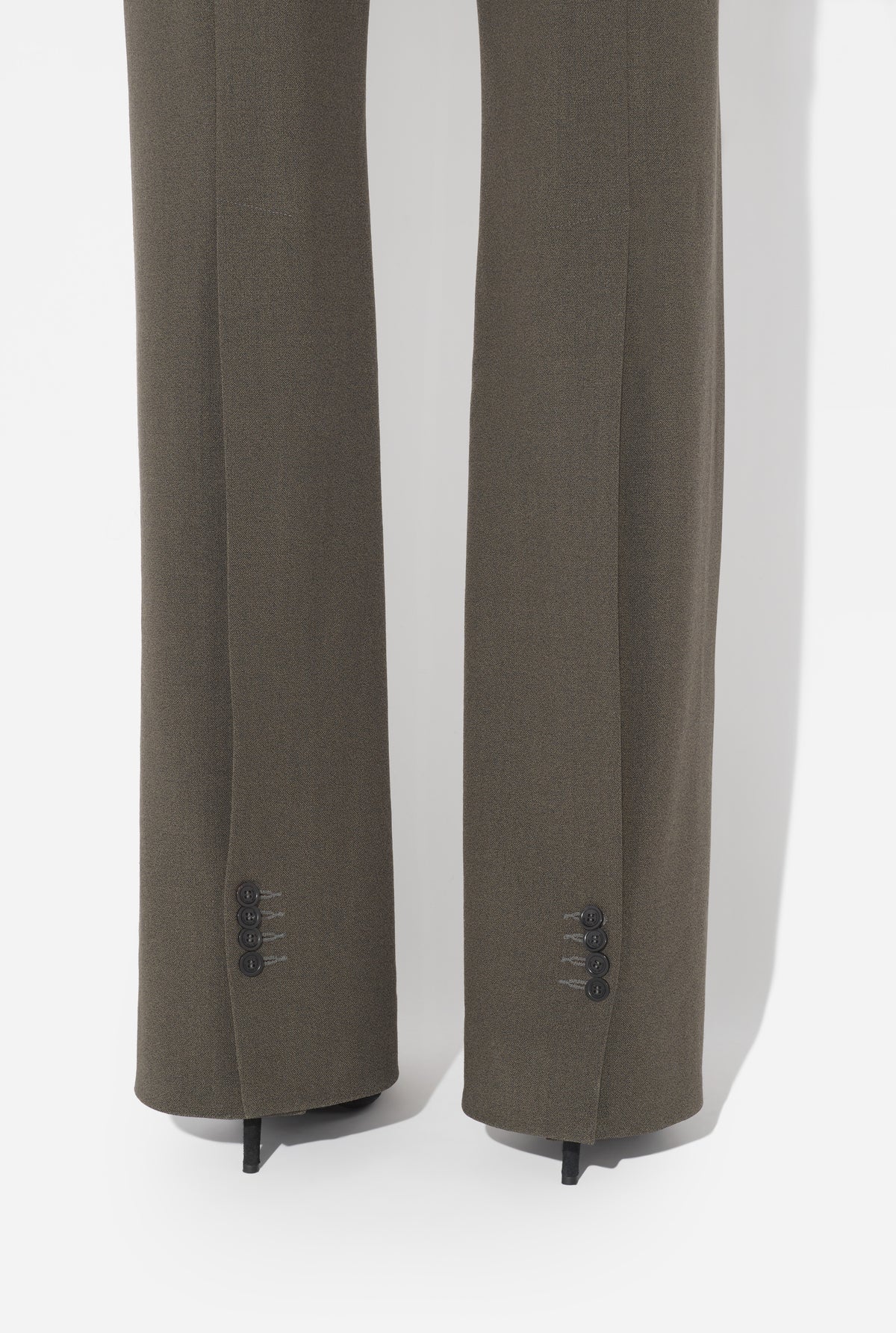 Le Pantalon À Boutonnières - Khaki