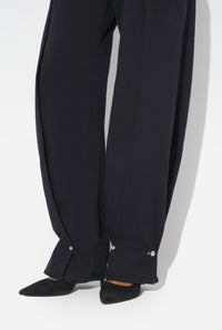 Le Jean Denim À Pressions - Navy